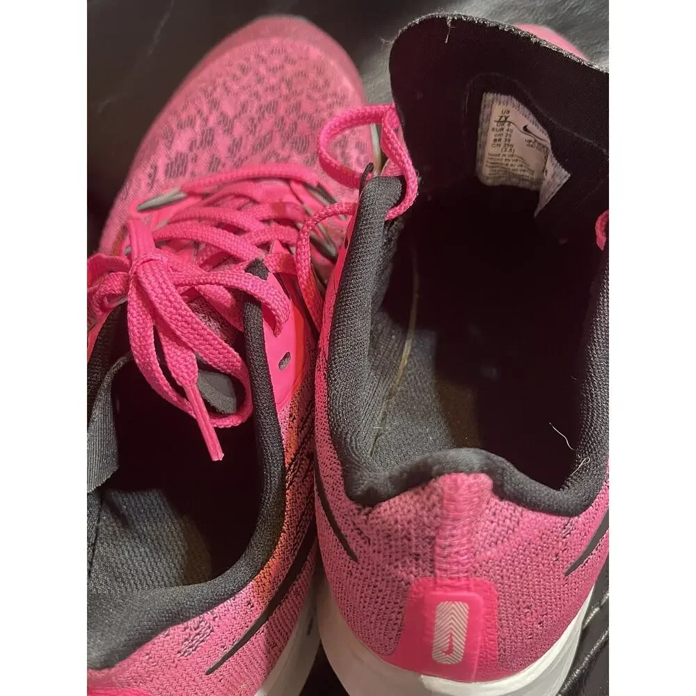 NEW!! Nike Kid's Air Zoom Pegasus 36 GS Pink Blast/Black-Vast Grey Shoes size 7Y